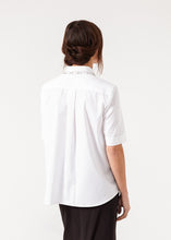 Load image into Gallery viewer, Lara Shirt in White - brown