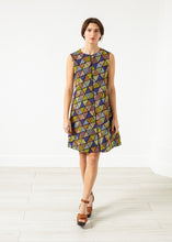 Load image into Gallery viewer, Triangle Sleeveless Dress in Multi - green