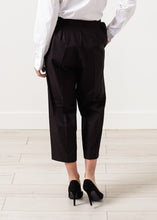 Load image into Gallery viewer, Wide Cropped Trouser in Black - brown