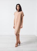 Load image into Gallery viewer, Philomene Dress in Camel - purple