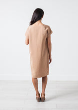 Load image into Gallery viewer, Philomene Dress in Camel - purple