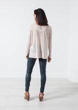 Load image into Gallery viewer, Elenaso Leather Trouser in Cool Grey - orange