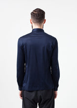 Load image into Gallery viewer, Scotland Button-Up in Navy - orange