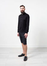 Load image into Gallery viewer, Scotland Button-Up in Black - gray