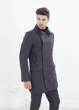 Load image into Gallery viewer, Taban Coat in Phantom - violet
