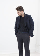 Load image into Gallery viewer, Taurin Jacket in Navy - apricot