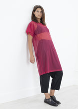 Load image into Gallery viewer, Mesh Over Dress in Pink - orange