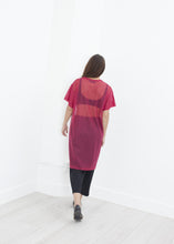 Load image into Gallery viewer, Mesh Over Dress in Pink - orange