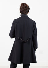 Load image into Gallery viewer, Day Coat in Navy - gray