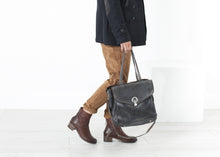 Load image into Gallery viewer, Zola Coat in Black - gray