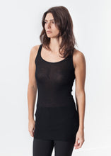 Load image into Gallery viewer, Easy Ribbed Tank in Black - indigo