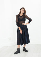 Load image into Gallery viewer, Net Panel Skirt - indigo
