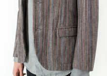 Load image into Gallery viewer, Watercolor Sport Jacket in Brown/Blue - orange
