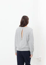 Load image into Gallery viewer, Loopwheeler Sweatshirt in Grey - indigo