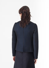 Load image into Gallery viewer, Weave Jacket in Black/Blue - gray
