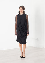 Load image into Gallery viewer, Net Dress in Black - black