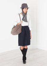 Load image into Gallery viewer, Kate Hat in Steel Grey - yellow