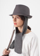 Load image into Gallery viewer, Kate Hat in Steel Grey - yellow
