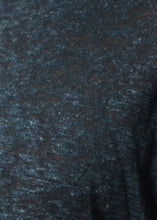 Load image into Gallery viewer, Melange T-Shirt in Navy/Black - violet