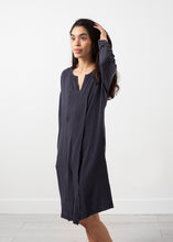 Load image into Gallery viewer, Long Sleeve Silk Dress - pink