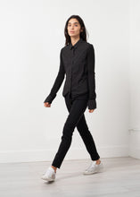 Load image into Gallery viewer, Soft Sleeve Button Up - blue