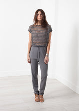 Load image into Gallery viewer, Gol Threaded Top - violet