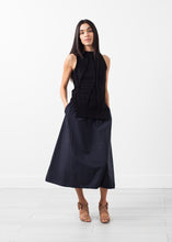 Load image into Gallery viewer, Curved Stripe Knit Tank - green