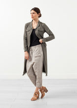 Load image into Gallery viewer, Long Military Jacket - pink