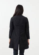 Load image into Gallery viewer, Nylon Long Jacket - black