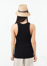 Load image into Gallery viewer, Waffle Tank - black