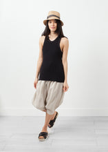 Load image into Gallery viewer, Waffle Tank - black