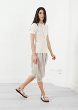 Load image into Gallery viewer, Waffle Henley - indigo