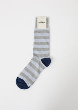 Load image into Gallery viewer, Rugby Stripe Sock - yellow