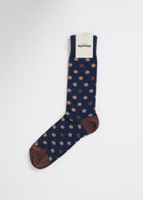 Load image into Gallery viewer, Polka Sock - gray