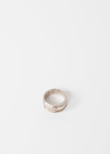 Load image into Gallery viewer, Ring 24 in Silver - red