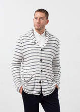 Load image into Gallery viewer, Unisex Shawl Cardigan - violet