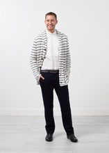 Load image into Gallery viewer, Unisex Shawl Cardigan - violet