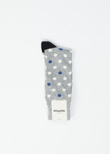 Load image into Gallery viewer, Polka Sock - white