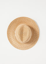 Load image into Gallery viewer, Wrapped Up Hat in Straw/White - white