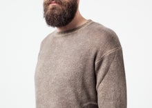 Load image into Gallery viewer, Knitted Cashmere Pullover - blue
