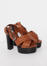 Load image into Gallery viewer, Farlill Heel in Brown - indigo