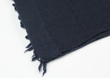 Load image into Gallery viewer, Giant Throw Scarf in Slate - black