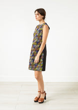 Load image into Gallery viewer, Triangle Sleeveless Dress in Multi - green
