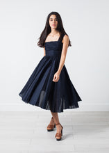 Load image into Gallery viewer, One Shoulder Dress in Navy - purple
