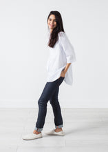 Load image into Gallery viewer, Skinny Stretch Jean in Indigo - green
