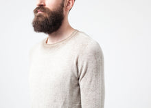 Load image into Gallery viewer, Mottled Cashmere Crewneck - black
