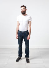 Load image into Gallery viewer, Slim Fit Jean in Indigo - orange
