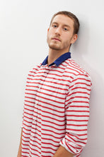 Load image into Gallery viewer, Luke Shirt in Red Stripe - purple
