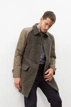 Load image into Gallery viewer, Raglan Maniche Coat in Olive - purple
