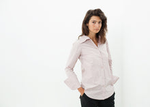 Load image into Gallery viewer, Pointed Collar Blouse in Rose - pink

